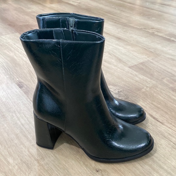 a new day Shoes New Womens A New Day Janelle Dark Green Dress Boots Poshmark